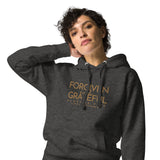 FORGIVEN AND GRATEFUL LUXURYY GOLD HOODIE