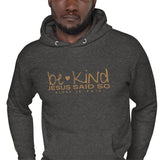 BE KIND GOLD LUX HOODIE