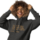 GOD'S WORD GOLD LUX HOODIE