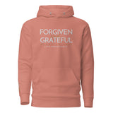 FORGIVEN AND GRATEFUL LUXURY HOODIE