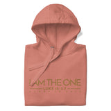 I AM THE ONE GOLD LUX HOODIE