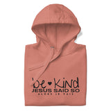 BE KIND WHITE LUX HOODIE