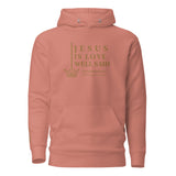 JESUS IS LOVE WELL SAID GOLD LUX HOODIE