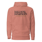 GOD'S WORD WHT LUX HOODIE