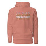 JESUS MAKE ME YOUR SIGNATURE BOLD VRS LUXURY HOODIE