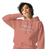 FORGIVEN AND GRATEFUL LUXURY HOODIE