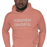 FORGIVEN AND GRATEFUL LUXURY HOODIE