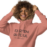 FORGIVEN AND GREATFUL LUXURY HOODIE