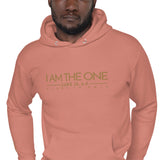 I AM THE ONE GOLD LUX HOODIE