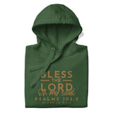 BLESS THE LORD GOLD LUXURY HOODIE