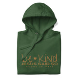 BE KIND GOLD LUX HOODIE