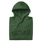 BE KIND WHITE LUX HOODIE