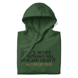 GOD'S WORD WHT LUX HOODIE