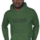 BE KIND WHITE LUX HOODIE