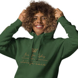 GOLD BEAUTY FOR ASHES LUXURY HOODIE