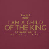 GOLD CHILD OF THE KING LUXURY HOODIE STYLE WORSHIP