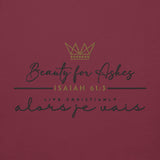 BEAUTY FOR ASHES LUXURY HOODIE