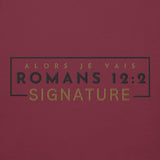 ROMANS 12:2 RO-LUX SIGNATURE HOODIE