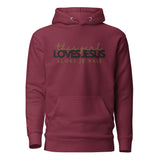 THIS GIRL LOVES JESUS LUXURY HOODIE STYLE WORSHIP