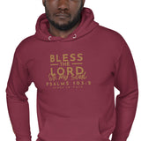 BLESS THE LORD GOLD LUXURY HOODIE