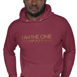 I AM THE ONE GOLD LUX HOODIE