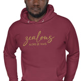 ZEALOUS  BLK LUX HOODIE