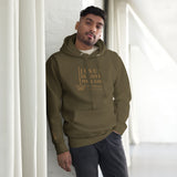 JESUS IS LOVE WELL SAID GOLD LUX HOODIE