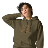 JESUS IS LOVE WELL SAID GOLD LUX HOODIE