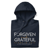 FORGIVEN AND GRATEFUL LUXURY HOODIE