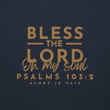 BLESS THE LORD GOLD LUXURY HOODIE