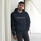 HE HAS NO RIVAL BLK LUX HOODIE