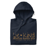 BE KIND GOLD LUX HOODIE