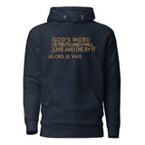 GOD'S WORD GOLD LUX HOODIE