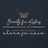 BEAUTY FOR ASHES LUXURY HOODIE STYLE BLESS