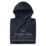 BEAUTY FOR ASHES LUXURY HOODIE STYLE BLESS