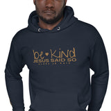 BE KIND GOLD LUX HOODIE