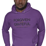 FORGIVEN AND GREATFUL LUXURY HOODIE