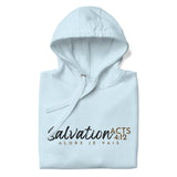 SALVATION WHT LUX HOODIE