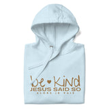 BE KIND GOLD LUX HOODIE