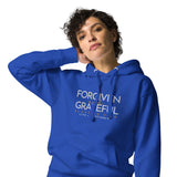 FORGIVEN AND GRATEFUL LUXURY HOODIE