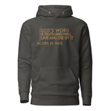 GOD'S WORD GOLD LUX HOODIE