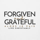 FORGIVEN AND GREATFUL LUXURY HOODIE