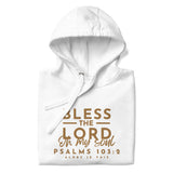 BLESS THE LORD GOLD LUXURY HOODIE