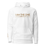 I AM THE ONE GOLD LUX HOODIE