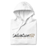 SALVATION WHT LUX HOODIE