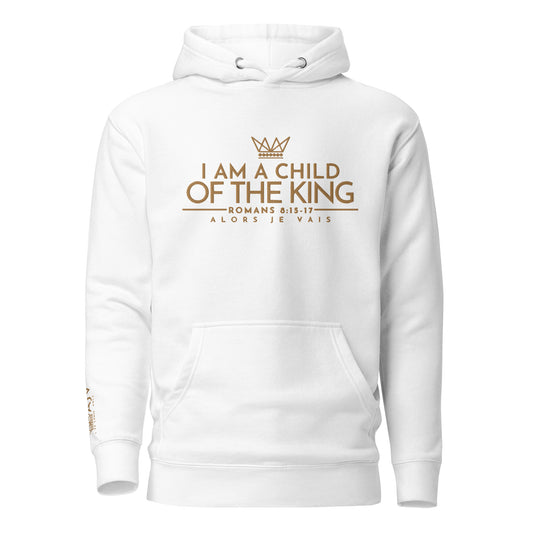 GOLD CHILD OF THE KING LUXURY HOODIE STYLE WORSHIP