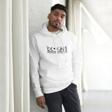 BE KIND WHITE LUX HOODIE