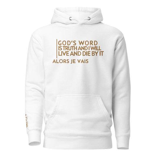 GOD'S WORD GOLD LUX HOODIE