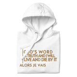 GOD'S WORD GOLD LUX HOODIE