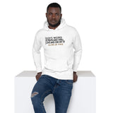 GOD'S WORD WHT LUX HOODIE